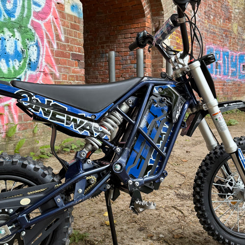 EBOX V3 72RS Electric Offroad Bike - Oneway Blue