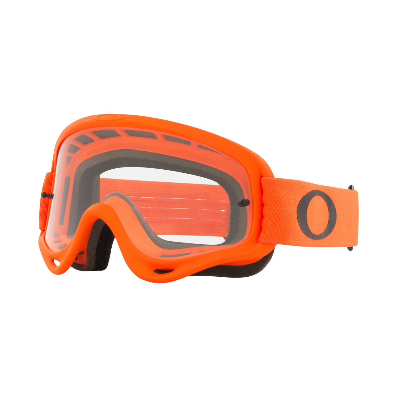 Oakley XS O Frame MX Goggle (Moto Orange) Clear Lens