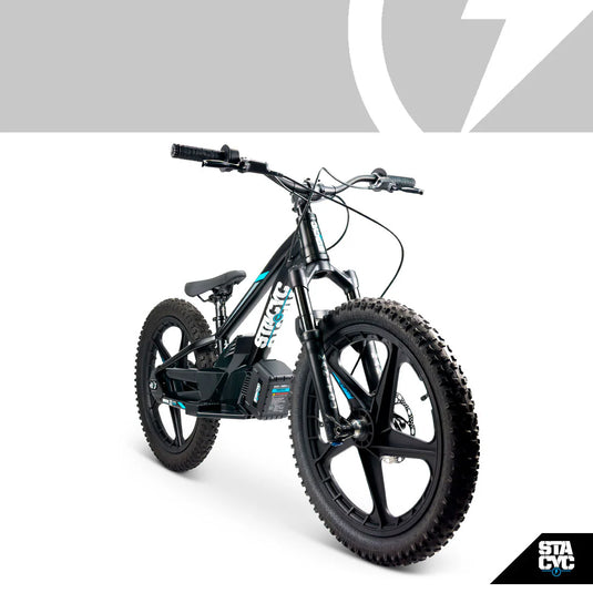 Stacyc 20E-Drive Brushless Electric Balance Bike – Black/Blue