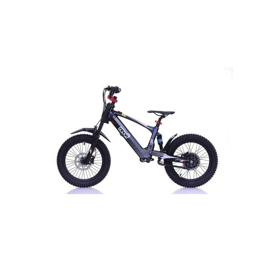 Revvi 18 Electric Bike + Riding Gear Bundle - Black