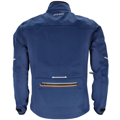 Acerbis X-Duro Blue Orange Waterproof Enduro Jacket
