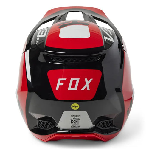 FOX Racing MX23 V3 RS Efekt Fluo Red Motocross Helmet