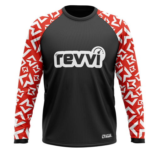 Revvi 16 XL Electric Bike + Riding Gear Bundle - Red