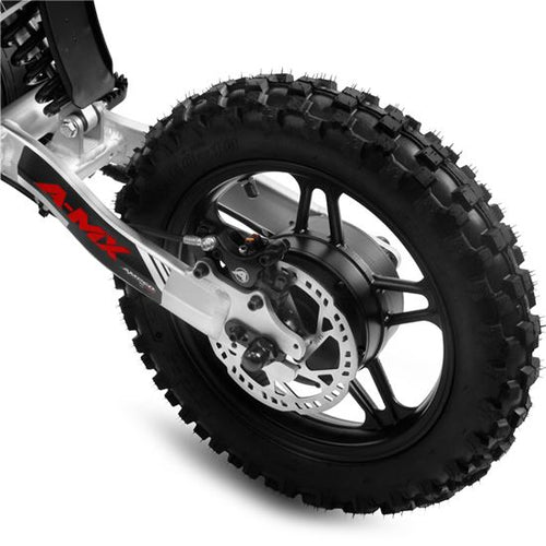 Amped A‑MX 10" Electric Dirt Bike - White