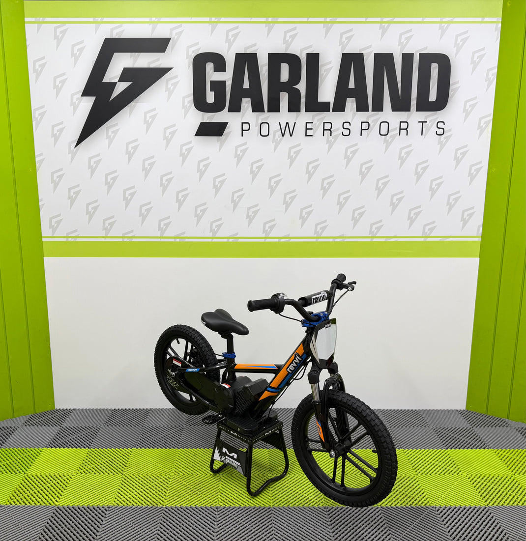 Revvi 16” Plus Electric Balance Bike - Orange