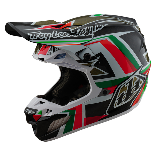 Troy Lee Designs SE5 Carbon Labyrinth Motocross Helmet