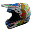 Troy Lee Designs SE5 Composite Rays White Blue Motocross Helmet
