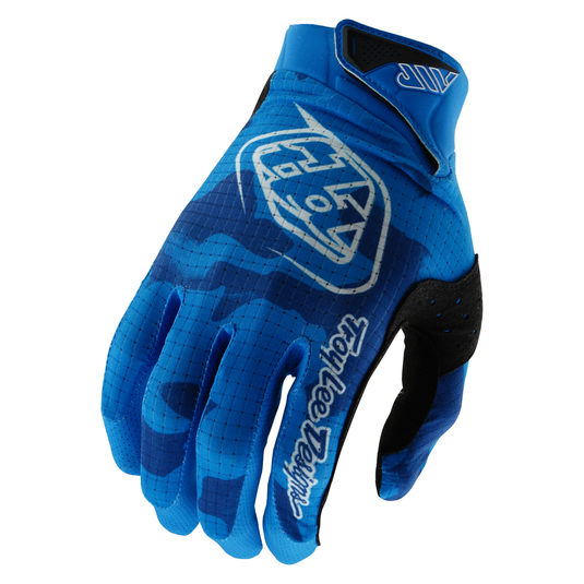 Troy Lee Designs AIR Youth Blotted Bright Blue Gloves