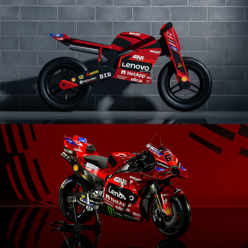 Kiddimoto Ducati Desmo GP25 Kids Balance Bike