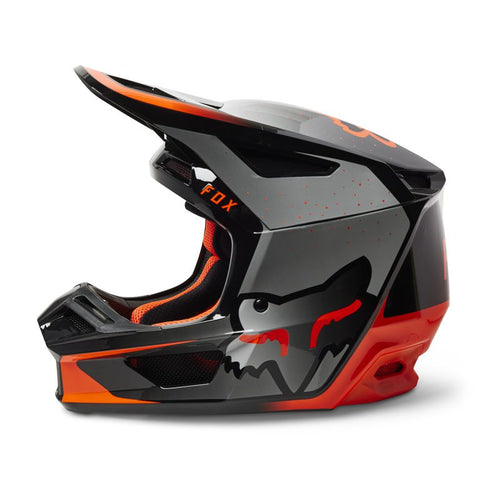 FOX Racing MX23 V2 Vizen Fuo Orange Motocross Helmet
