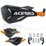 Acerbis X-Factory Handguards - Black Orange