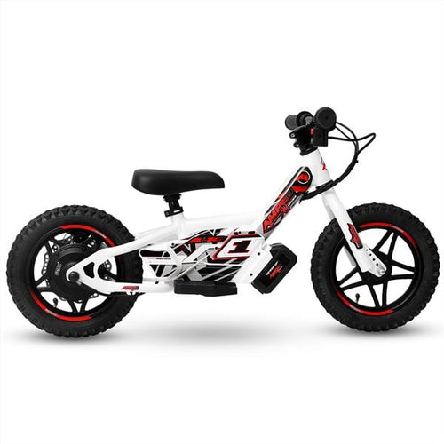 Amped A10 Electric Bike + Riding Gear Bundle - White