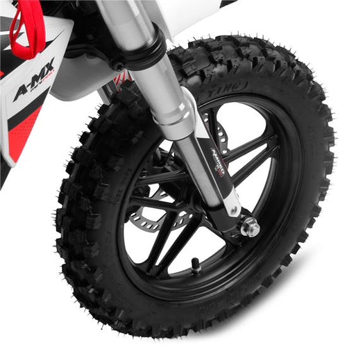 Amped A‑MX 10" Electric Dirt Bike - White
