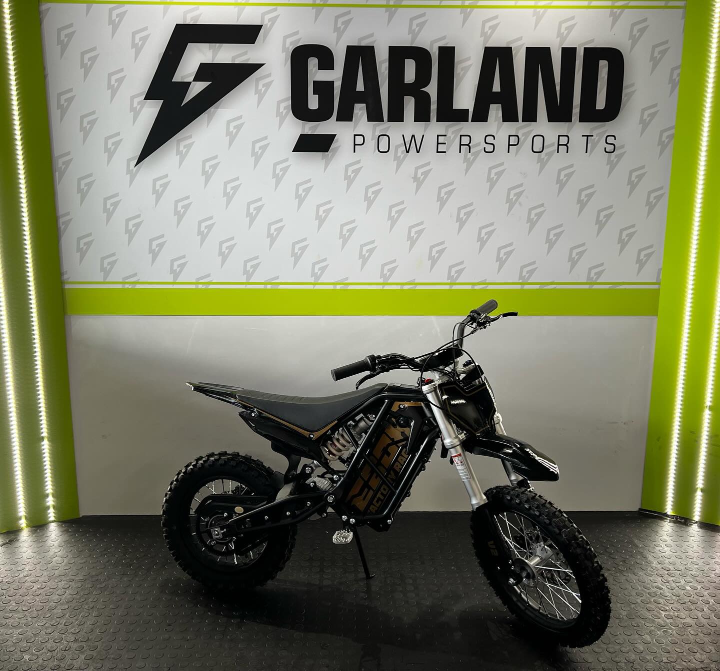 EBOX 2 V2 Electric Pit Bike - Black In stock now – Garland Powersports