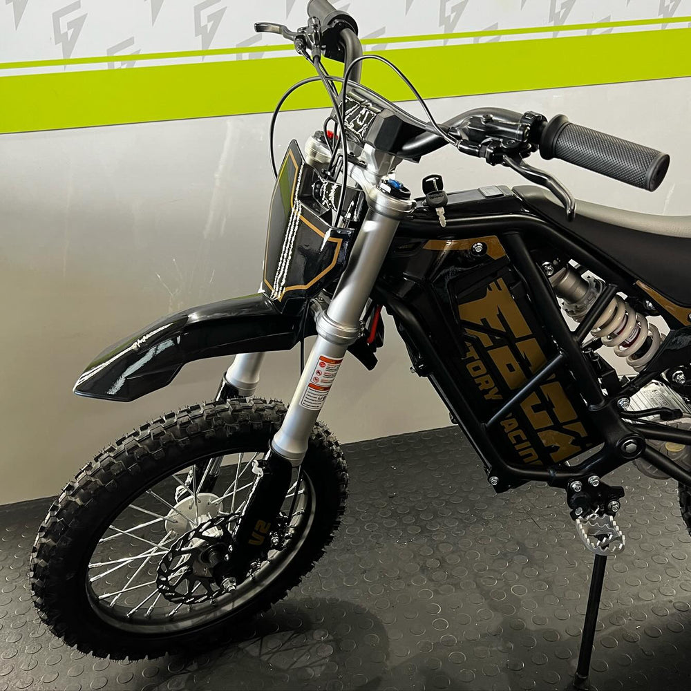 EBOX 2 V2 Electric Pit Bike - Black In stock now – Garland Powersports