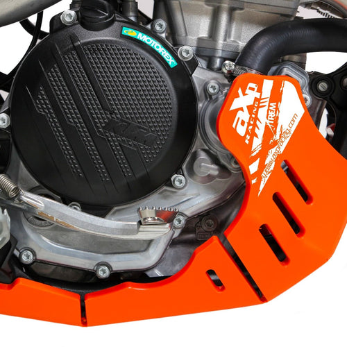 AXP Xtrem Skid Plate Orange - KTM EXC-F