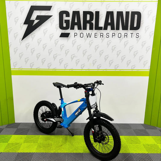 Revvi 18" Electric Bike - Blue