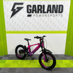Revvi 18" 500W Electric Bike - "TN Edition" Black Pink Custom
