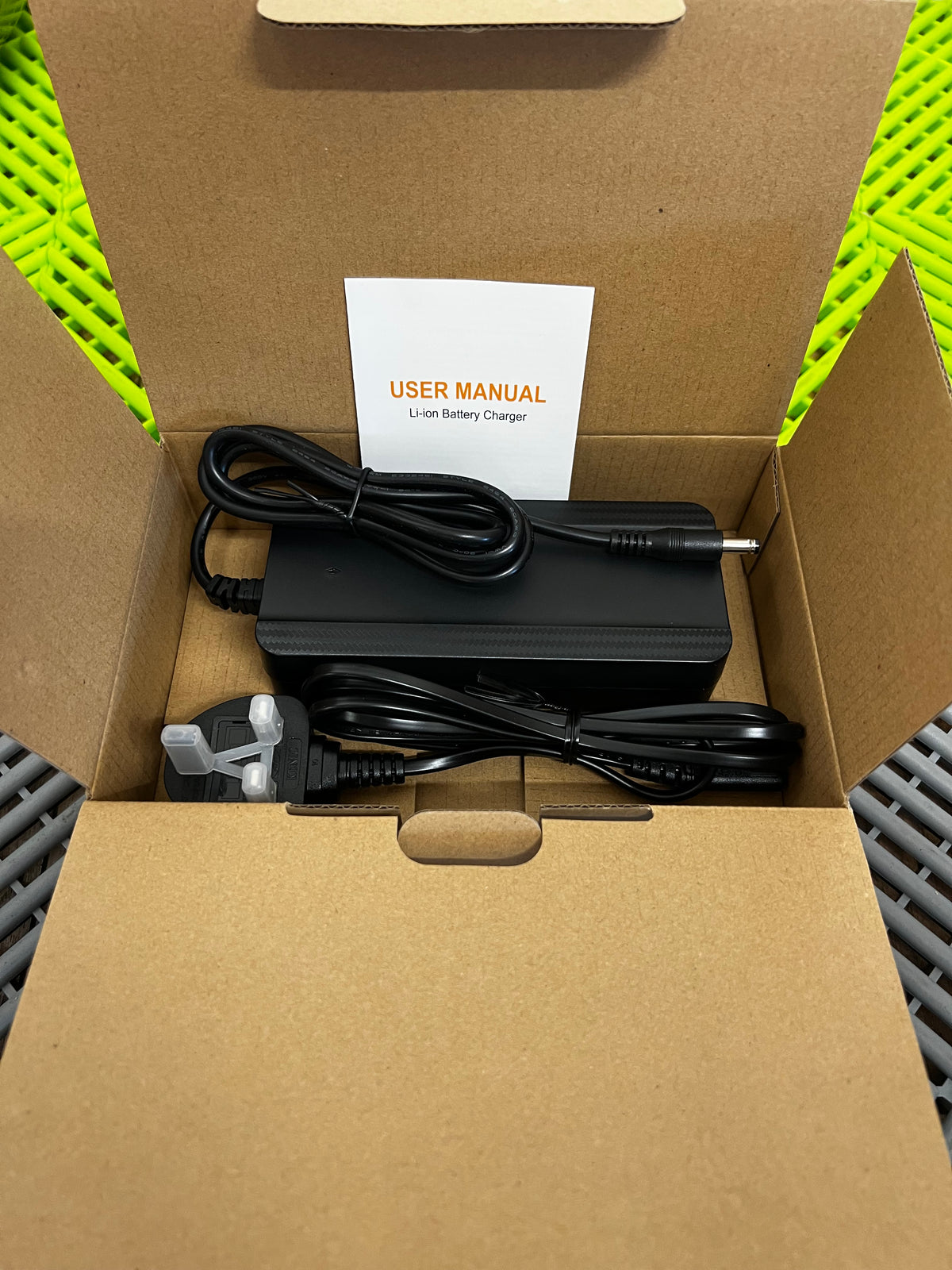 Amped A20 Charger 36V 2A – Genuine Replacement Charger (Standard Models)