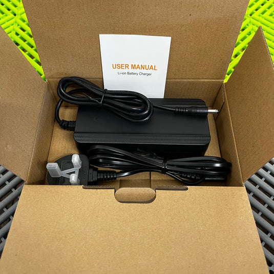 Amped Charger 36V 2A - Fits Amped A20 Bikes