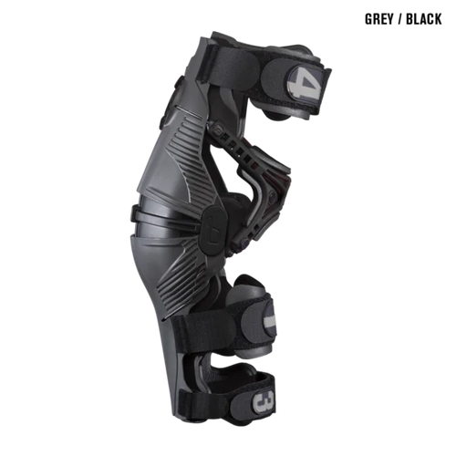 Mobius X8 Knee Braces Storm Grey Black - Pair