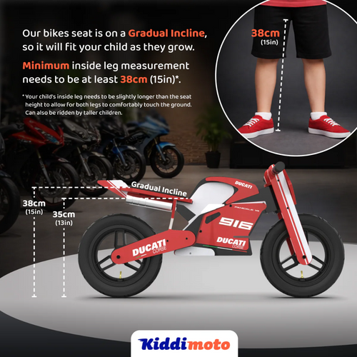 Kiddimoto Ducati 916 Kids Balance Bike