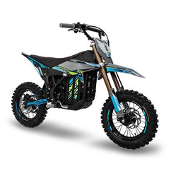 Amped MX 12/12 3.0kw Electric Bike - Grey/Blue