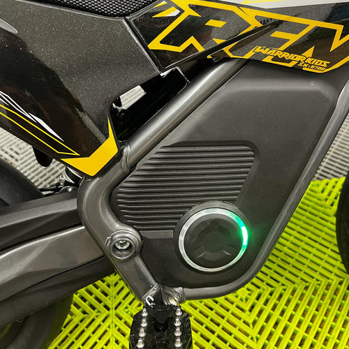 RFN Warrior SX-E700 R SM Edition 700W Electric Bike - Black Gold