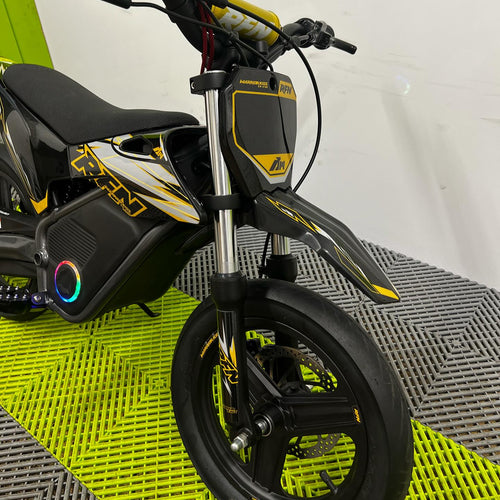 RFN Warrior SX-E700 R SM Edition 700W Electric Bike - Black Gold