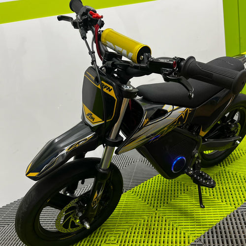 RFN Warrior SX-E700 R SM Edition 700W Electric Bike - Black Gold