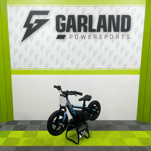 Revvi 12" 100W Electric Balance Bike - Blue