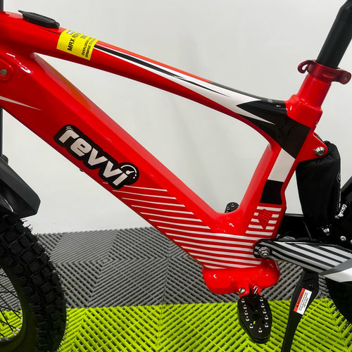 Revvi 18" 500W Electric Bike - Red