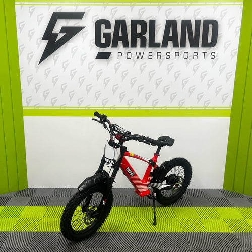 Revvi 18" 500W Electric Bike - Red