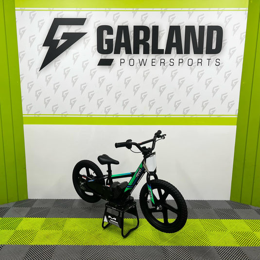 Revvi 16" 250W Electric Balance Bike - Green