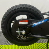 Revvi 12" Electric Bike & Riding Gear Bundle - Blue