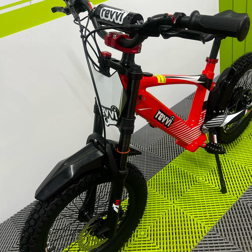 Revvi 18" 500W Electric Bike - Red