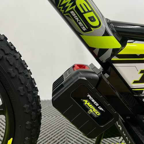 Amped A16 320W Electric Balance Bike - Black