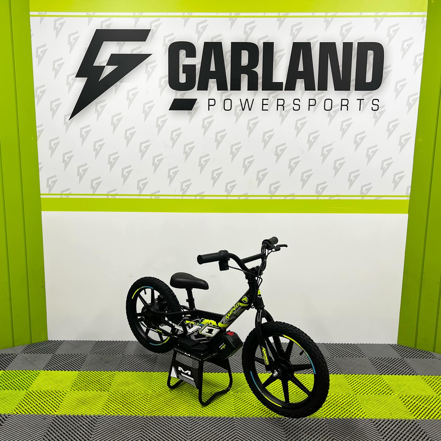 Amped A16 Electric Balance Bike - Black
