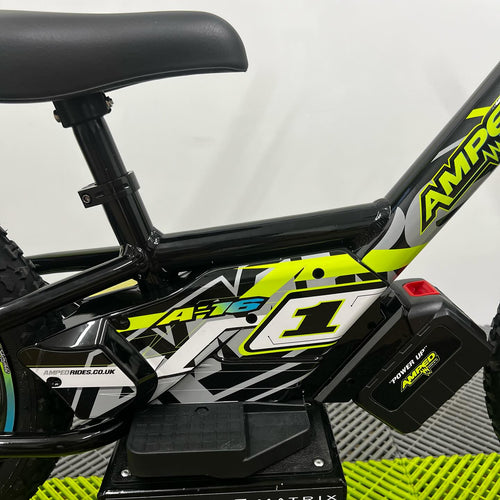 Amped A16 320W Electric Balance Bike - Black