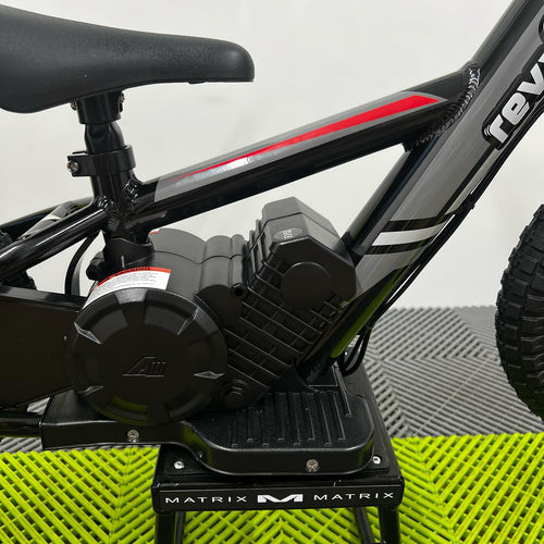 Revvi 12" 100W Electric Balance Bike - Black