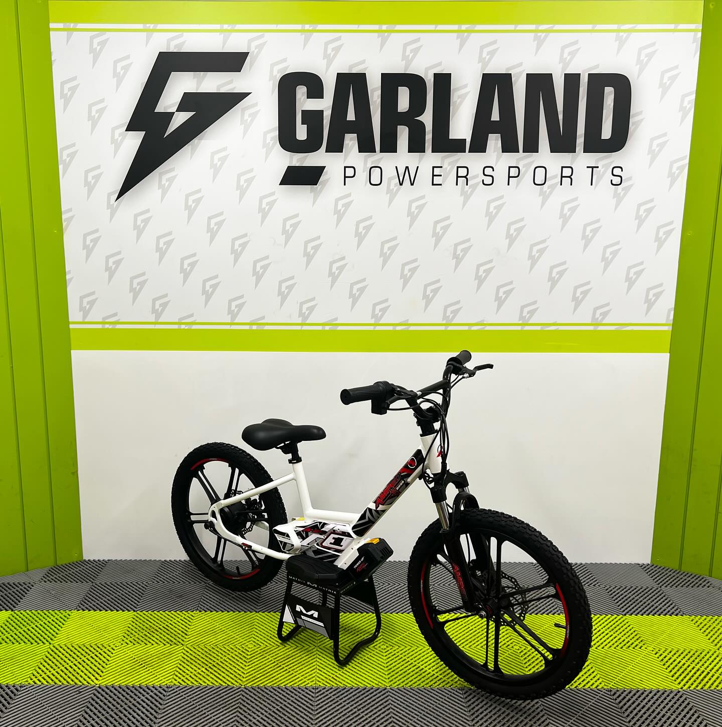 Amped A20 Electric Balance Bike - White