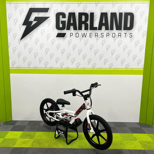 Amped A16 Electric Balance Bike - White