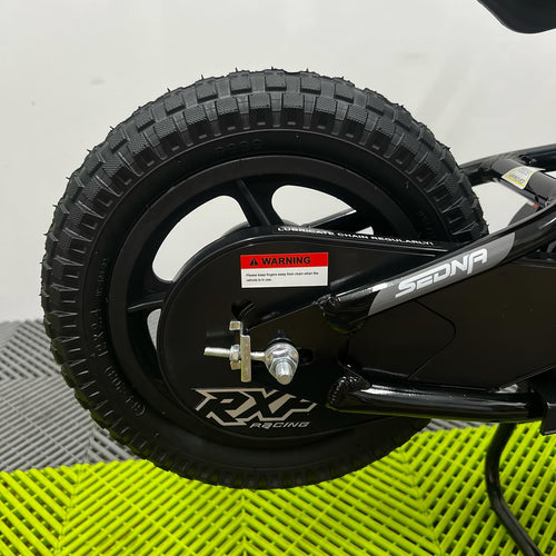 Revvi 12" 100W Electric Balance Bike - Black