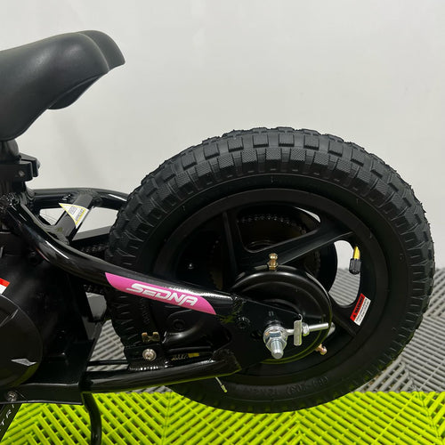 Revvi 12" 100W Electric Balance Bike - Pink
