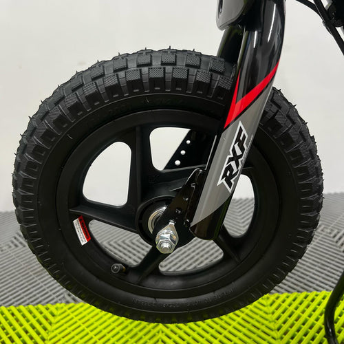 Revvi 12" 100W Electric Balance Bike - Black