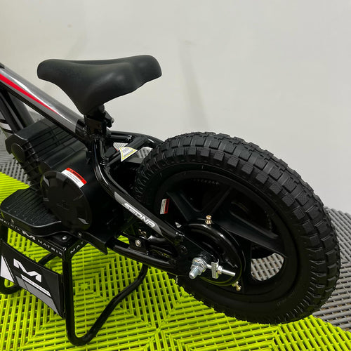 Revvi 12" 100W Electric Balance Bike - Black
