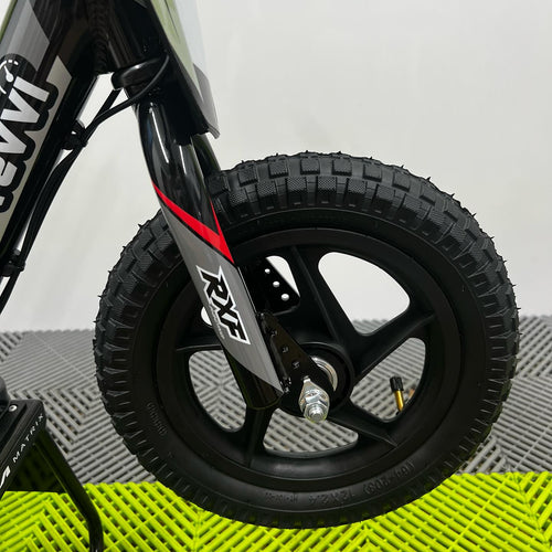 Revvi 12" 100W Electric Balance Bike - Black
