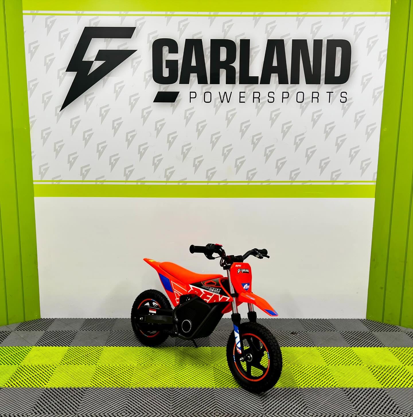 RFN Warrior SX-E400 Electric Bike - Orange Blue