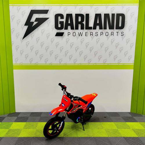 RFN Warrior SX-E400 400W Electric Bike - Orange Blue