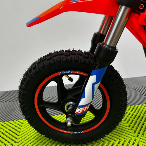 RFN Warrior SX-E400 400W Electric Bike - Orange Blue